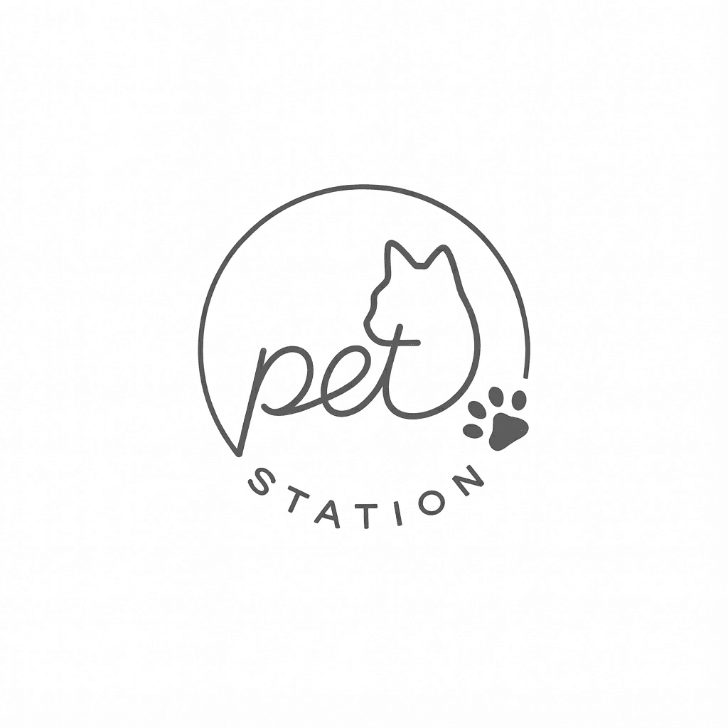 Pet Station — Pet Shop Logo
